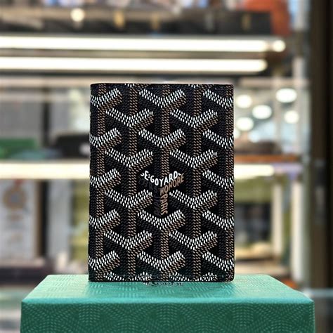 goyard green card holder|goyard saint marc card holder.